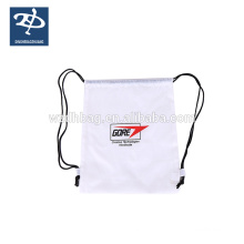 Customized Logo Polyester Drawstring Bag Reusable Sports Backpack